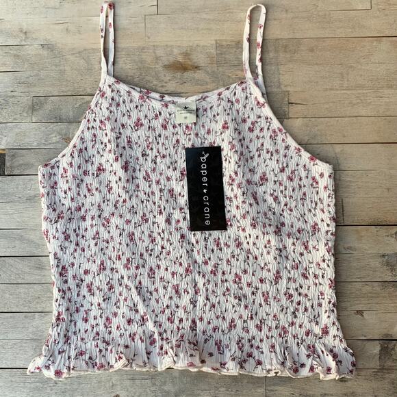 Paper Crane Floral Top Size Medium - Picture 2 of 5